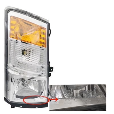 HOWO হালকা ট্রাকের জন্য 12V/24V সমন্বিত হেডলাইট প্যাকেজিং বিবরণ স্ট্যান্ডার্ড বা কাস্টম