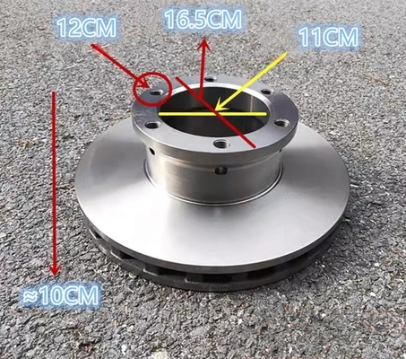 HT250/G3000/G3500 JAC Foton SAIC এবং অন্যান্য ভারী-ব্যবহারযোগ্য যানবাহনের জন্য সামনের ব্রেক ডিস্ক