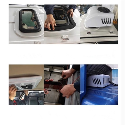 বৈদ্যুতিক গরম এবং শীতল 12v 24v গাড়ি যানবাহন ট্রাক ভ্যান কেবিন ছাদ RV ট্র্যাক্টর এসি