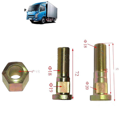 OEM নং 136-3103053 YUEJIN 3028 ট্রাকের সামনের চাকা স্ক্রু জন্য খুচরা যন্ত্রাংশ