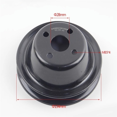 JAC QC490 ইঞ্জিন আনুষাঙ্গিক জল পাম্প Pulley with OEM NO 2409001801504 at Truck Parts