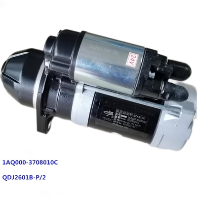 DCEC 4BT ডিজেল ইঞ্জিন স্টার্টার 1AQ000-3708010C JAC যানবাহনের জন্য 24V 6.0KW 10 দাঁত