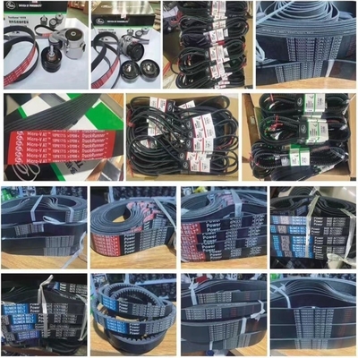 X250833 OE NO. অটোমোটিভ V- বেল্ট ইঞ্জিন ফ্যান বেল্ট এবং টাইমিং বেল্ট SHUAILING T6 জন্য সেট