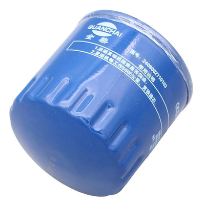 QC480 কার ফিটমেন্ট JAC ট্রাক ইঞ্জিন OEM NO 2408002710103 জন্য স্ট্যান্ডার্ড সাইজ তেল ফিল্টার