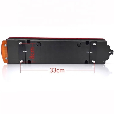 HOWO Wg9719810012/Wg9719810011 ABS ট্রাক এবং যানবাহনের জন্য লাল সংমিশ্রণ রেল লাইট