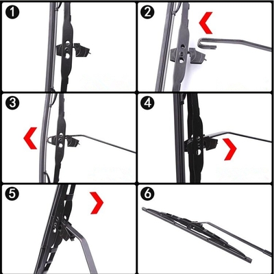 HFC1040 40cm/50cm/53m/55cm JAC/JMC1030/1040 ট্রাক রিপেয়ার পার্টসের জন্য উইন্ডশিল্ড উইপার ব্লেড