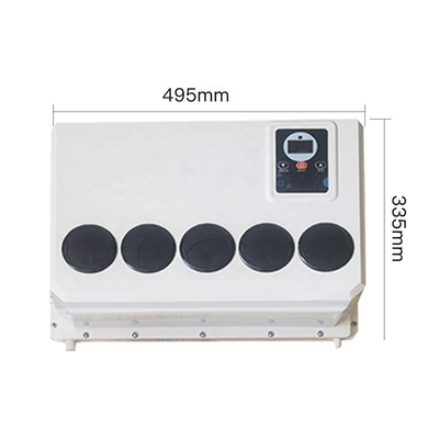 ZC-03A-480s ট্রাক ভ্যান জাহাজের জন্য বৈদ্যুতিক এয়ার কন্ডিশনার 400g রেফ্রিজারেন্ট চার্জ ওজন
